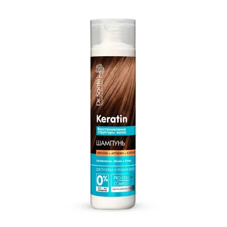 Dr.Sante Keratin шампунь відновлення волосся 250мл