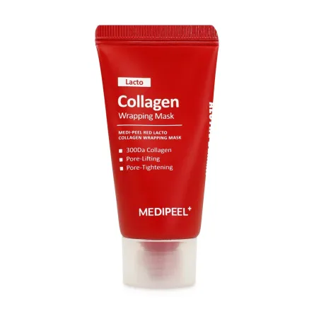 Medi-Peel Red Lacto Collagen міні маска плівка для звуження пор 15мл