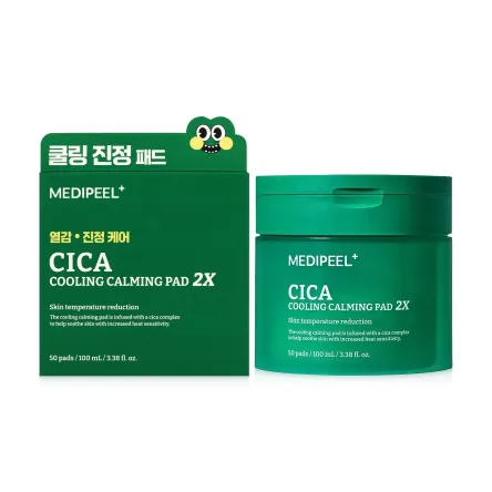 Medi-Peel Cica Cooling Calming Pad 2X педи заспокійливі 50 шт.