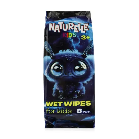 Naturelle KIDS дитячі вологі серветки 3+ 8 шт.