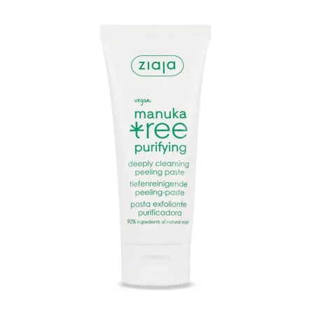 Ziaja Manuka Tree пілінг-паста для глибокого очищення 75мл