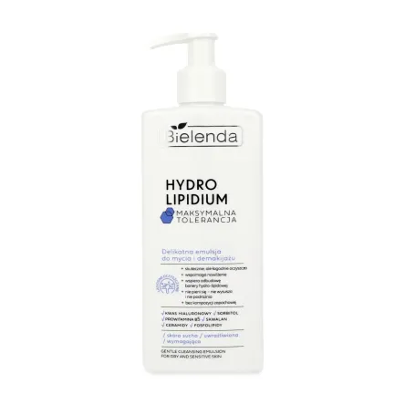Bielenda Hydro Lipidium емульсія для вмивання і зняття макіяжу 300мл