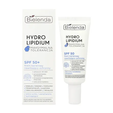 Bielenda Hydro Lipidium крем бар'єрний зволожуючий і захисний SPF50 30мл