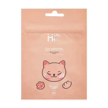 MiniMi Kids beauty 5+ патчі дит. тканинні під очі 30 шт.