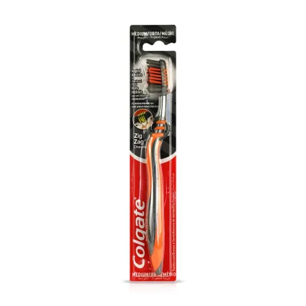 Colgate зубна щітка Zig Zag charcoal 1 шт.