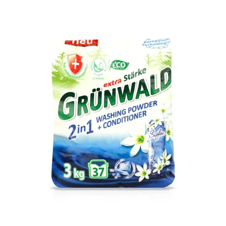 Grunwald порошок для прання універсал 2в1 + кондиціонер* 3кг