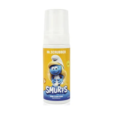 Mr. Scrubber The Smurfs очищуюча пінка для рук та тіла Smurfberry 150мл