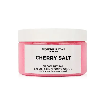 Dr.ViktoriaVovk скраб для тіла сольовий Cherry Solt 250мл