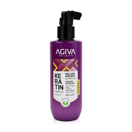 Agiva Keratin Complex молочко для волосся 200мл