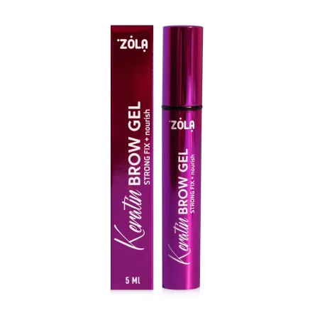 ZOLA Keratin гель для брів Strong Fix+ Nourish 5мл