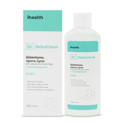 SeboClean шампунь Daily проти лупи 250мл