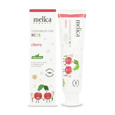 Melica Organic дитяча зубна паста Вишня 100мл