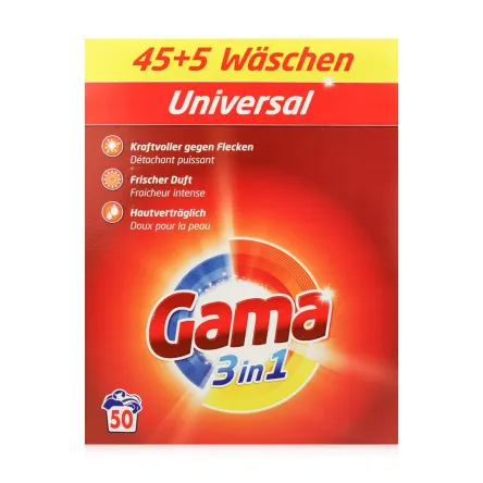 Gama порошок для прання універсальний 3кг