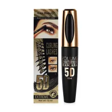 Kiss Beauty туш для вій водостійка 5D Curling Lashes чорна 12мл — Photo 4