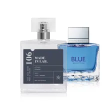 Made in Lab парфумована вода для чоловіків 106 vs Antonio Banderas Blue Seduction 100мл — Photo 2