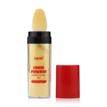 Karite Loose Powder хайлайтер - пудра зі спонжем золотий 9г — Photo 3