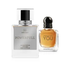 MiraMax парфумована вода для чоловіків Powerfull vs Giorgio Armani Stronger With You 50мл — Photo 2