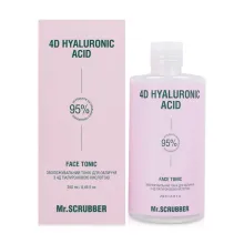 Mr. Scrubber 4D Hyaluronic Acid тонік зволожувальний 250мл — Photo 2