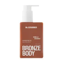 Mr. Scrubber Bronze Body олія для тіла сяяння Vanilla Coconut 150мл — Photo 2