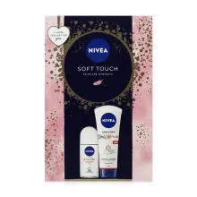 Nivea Soft touch набір кульковий антиперспірант + крем для рук SOS — Photo 2