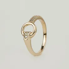 WOD Grace каблучка 5* № 4 gold 19p. gold — Photo 2