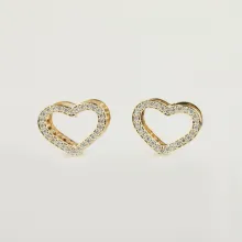 WOD Touch сережки 5* № 2 gold gold — Photo 2