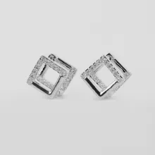 WOD Touch сережки 5* № 3 silver silver — Photo 2