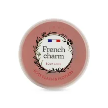 Liora French charm скраб для тіла парфумований очищувальний rose peach &amp; flowers 335г — Photo 2