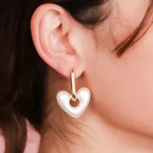 WOD Colorful сережки 5* № 2 gold white — Photo 3