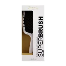 Janeke Superbrush щітка для волосся біла з чорним — Фото 4